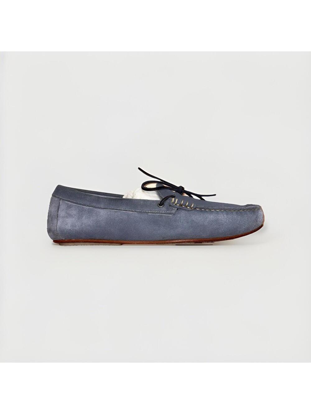 Allen Edmonds Super Sport Camp Moc Blue Suede Men’s Size 10.5 D Slip On